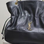 Saint Laurent Jamie 4.3 Sheepskin Tote Bag Black